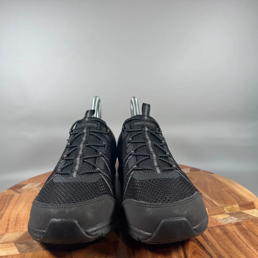 Skechers Gratis Sport Womens Black Memory Foam Comfort Walking Shoes Sz‎ 7